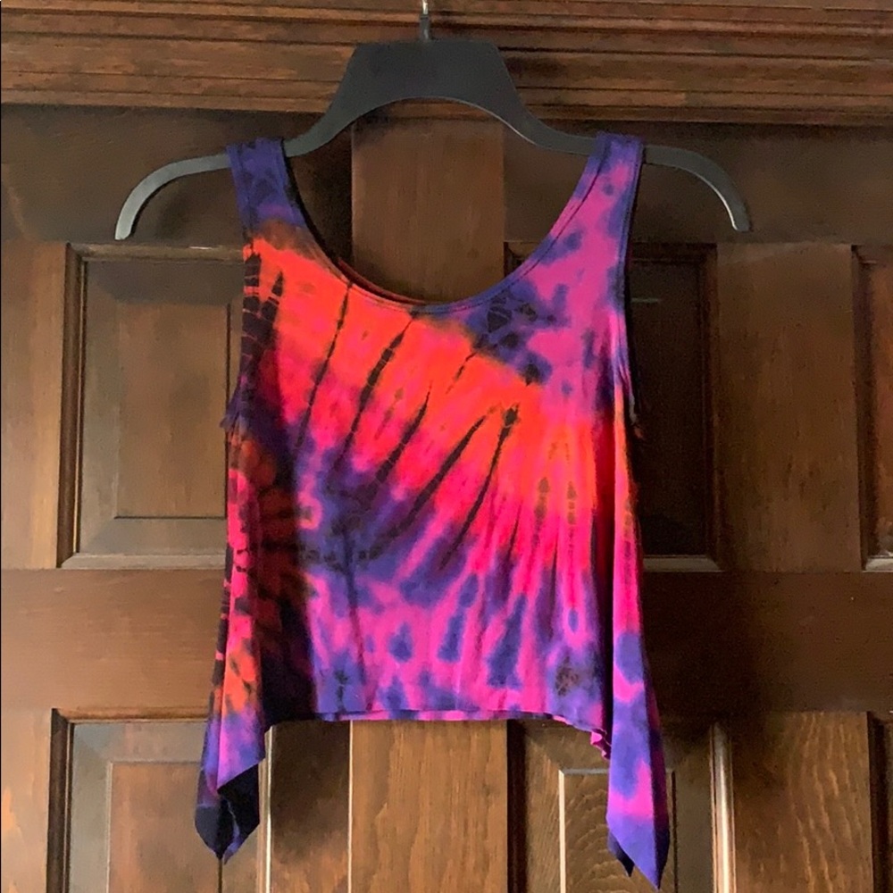 Tie Dye Festival Crop Top